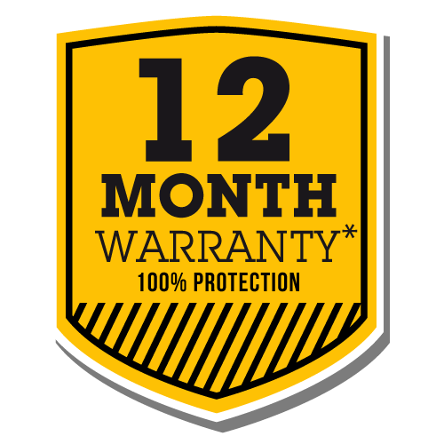 12 Month Warranty